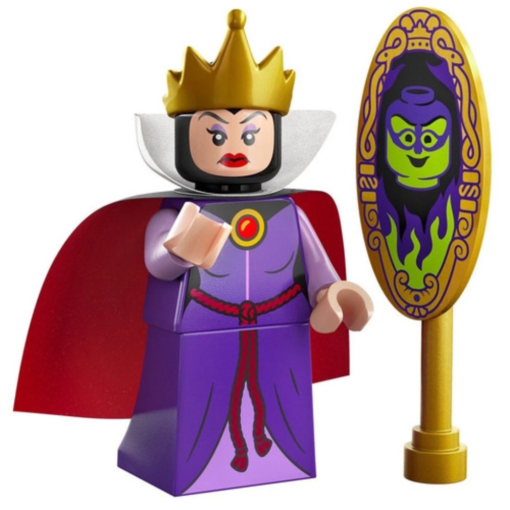 LEGO DISNEY 100 "The Queen" coldis100-18 with Stand, Access, Pamphlet & Bag *